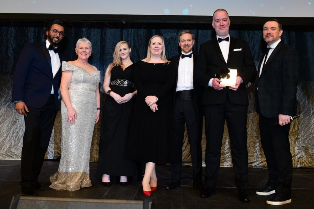 Unity Trust Bank team at Greater Birmingham Chamber of Commerce Awards