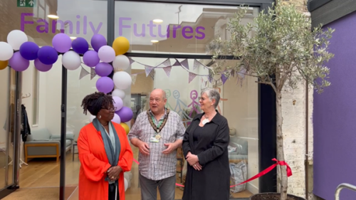 Deputy Mayor of Islington Gary Heather, Jay Vaughan, Dee Bamford