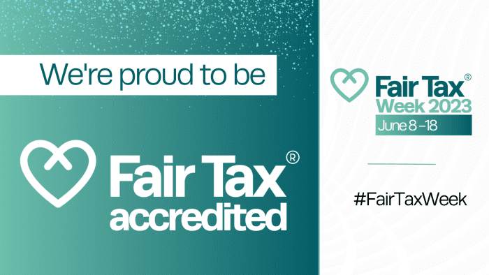 Fair Tax accredited logo