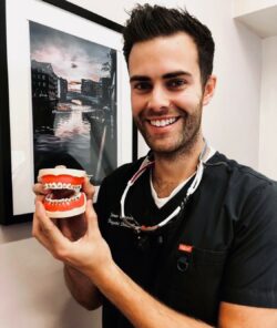 Briggatte dental owner James Cooper 